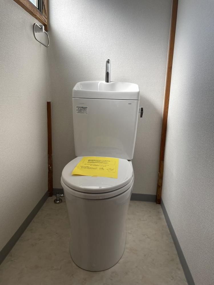 【トイレ】　新規設置したトイレ