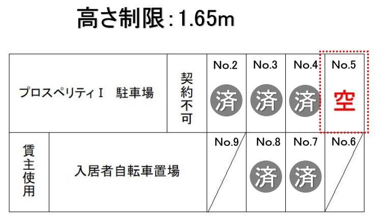 �y�z�u�}�z�@2026/1/29���݂̋󂫁B
��������1.65m�B